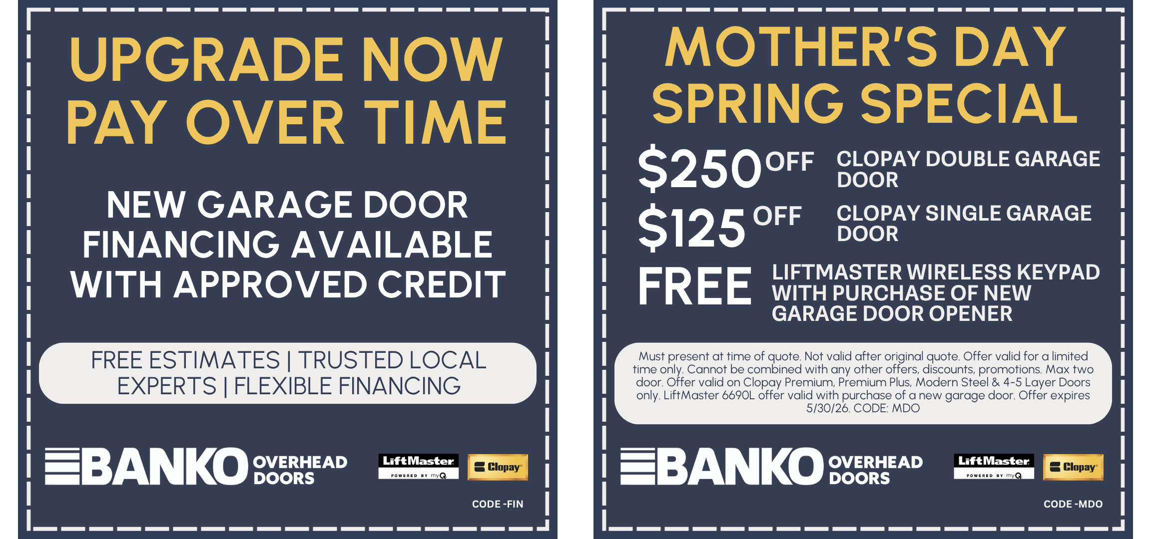 May Promos