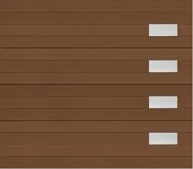 Canyon Ridge Modern Design Plank Widows Side