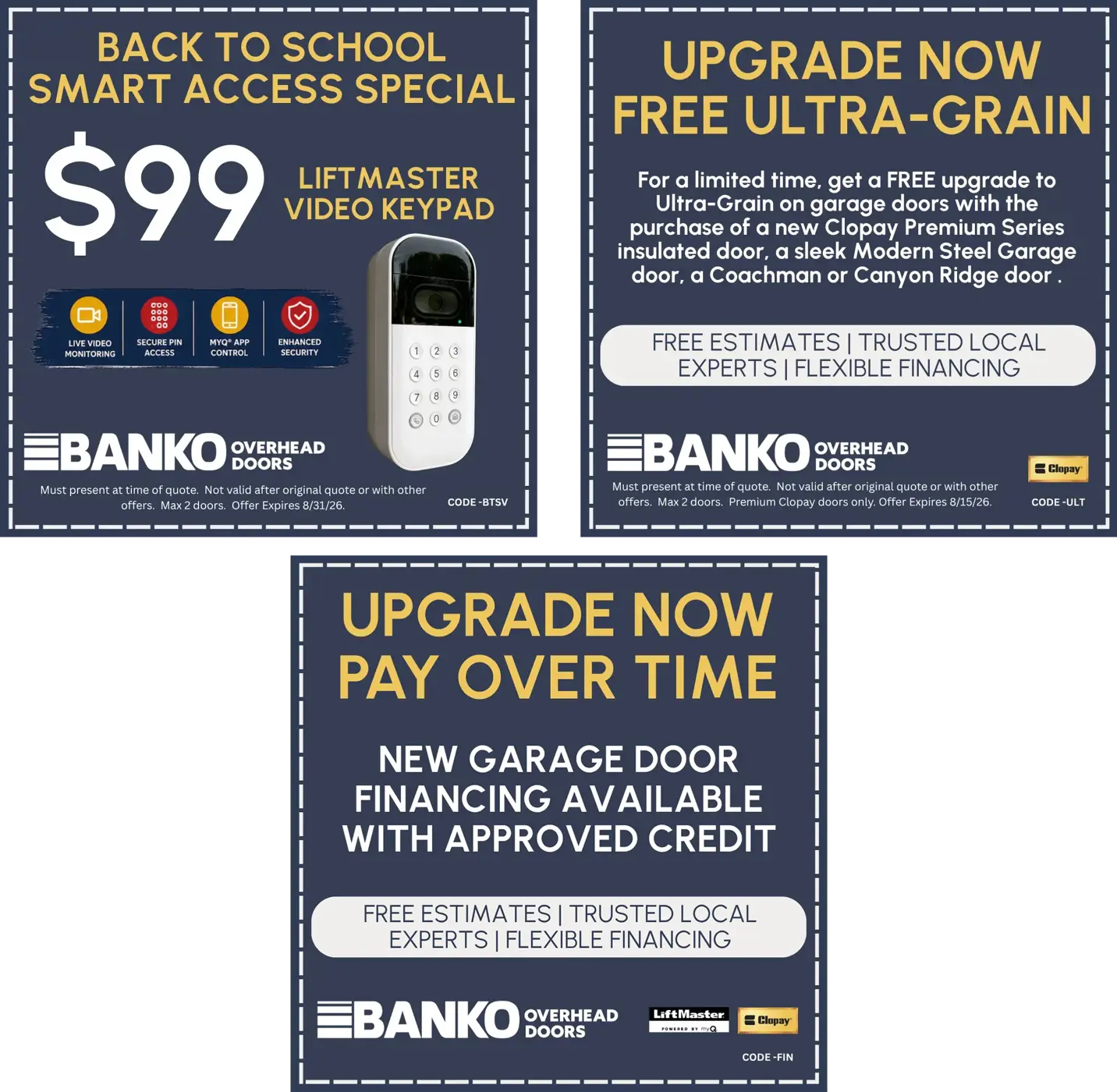 August 2026 Promo Coupons V2