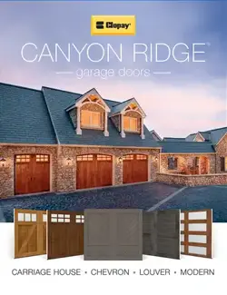 Brochure Canyon Ridge Collection