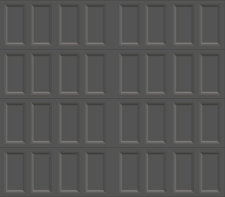 Bridgeport Narrow Panel Solid Door Charcoal