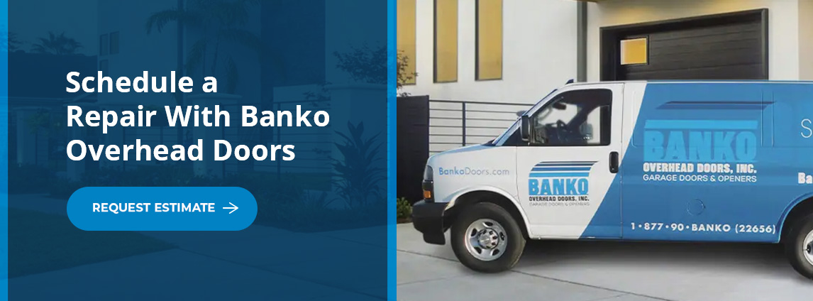 Schedule a Repair With Banko Overhead Doors